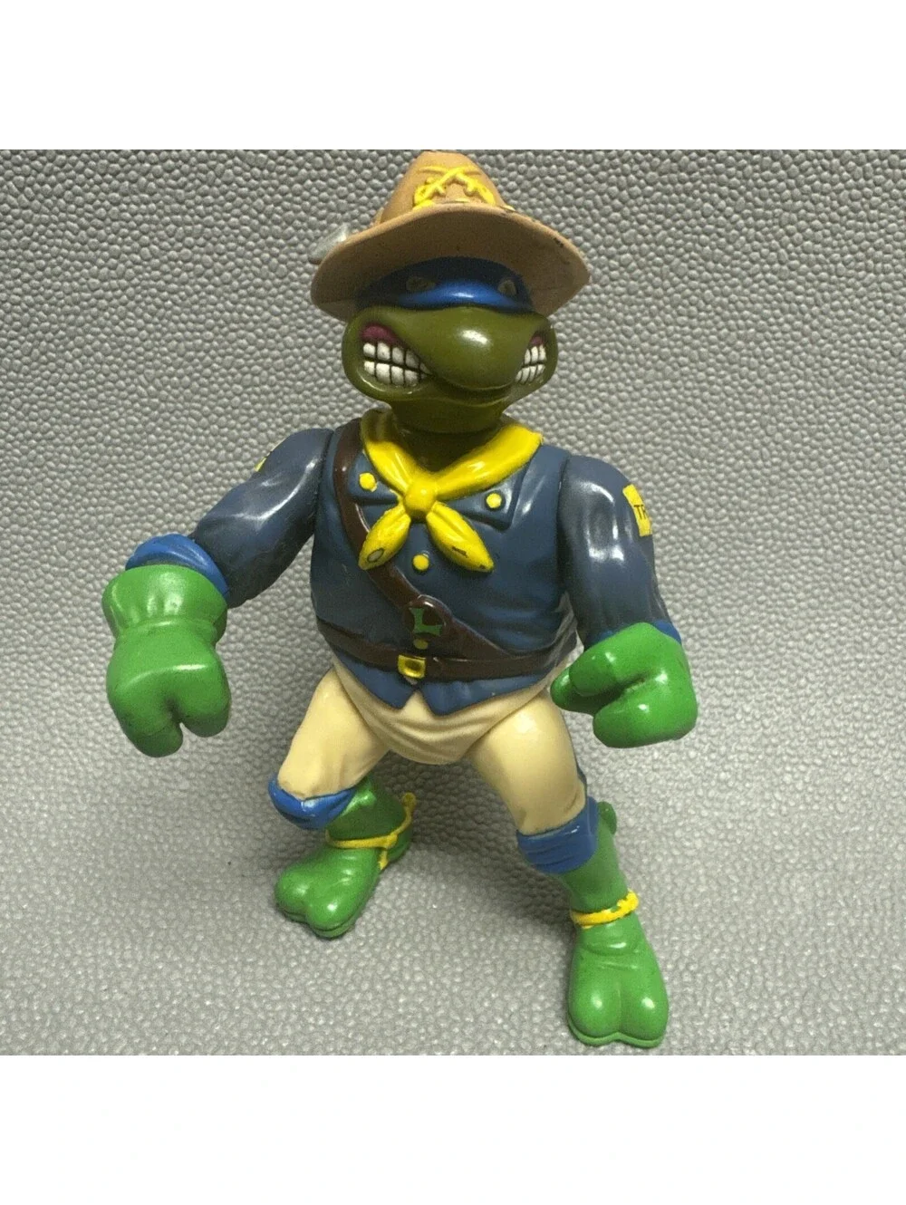1992 TMNT Ninja Turtles Mutant Military II Kookie Kavalry Leo Action Figure